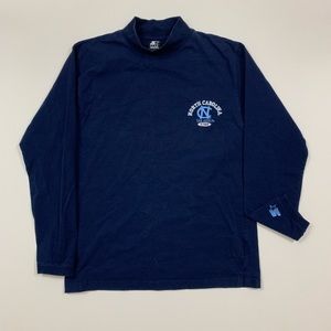 Vintage 90s UNC starter long sleeve t size M